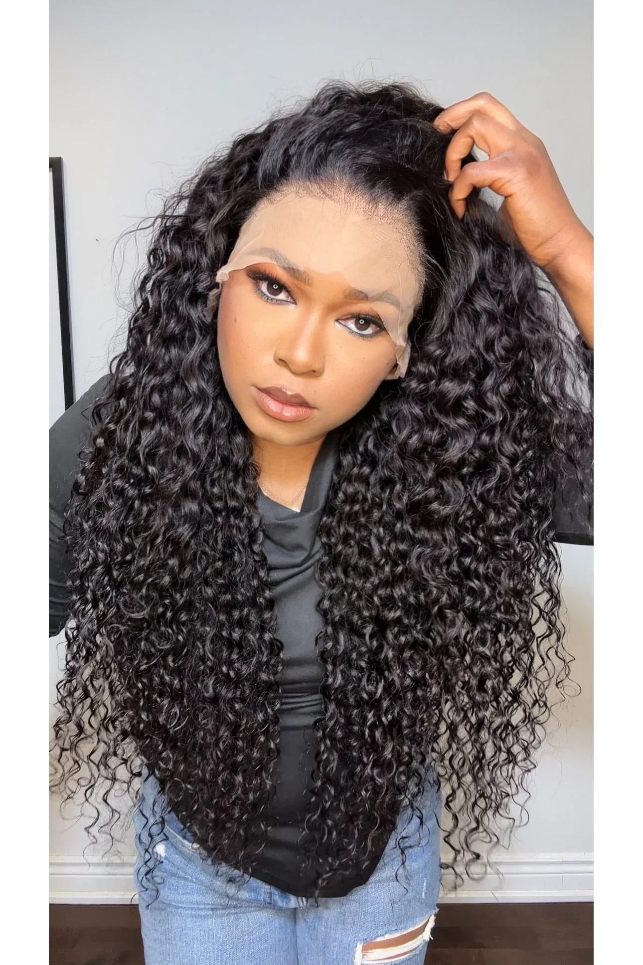 FAB WATER WAVE LACE FRONTAL LUXURY WIG