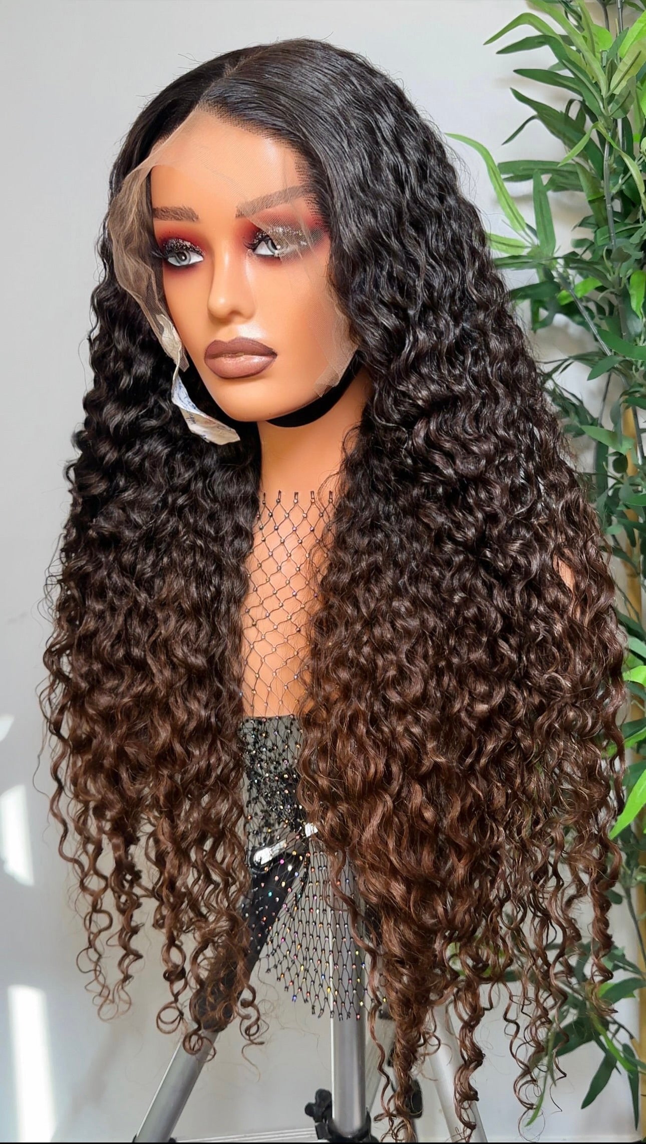 SOUTH EAST RAW CURLY LACE FRONTAL LUXURY WIG