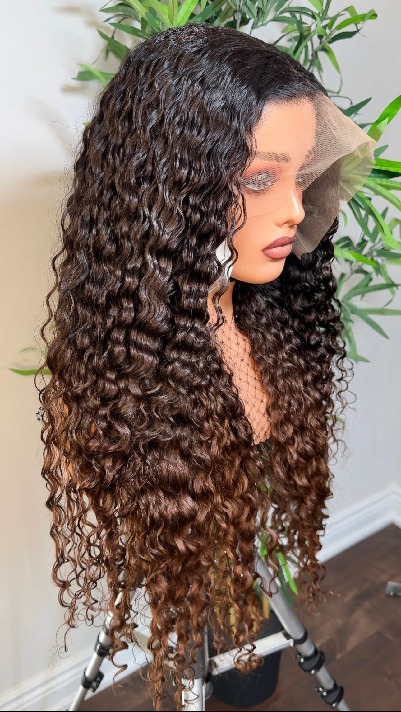 SOUTH EAST RAW CURLY LACE FRONTAL LUXURY WIG