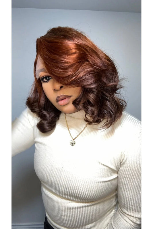 FAB BOUNCY WAVE LUXURY WIG (OMBRÉ) - Fab Beauty Supplies