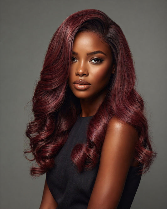 RAW RUBY BOUNCY WAVES LACE FRONTAL WIG - Fab Beauty Supplies
