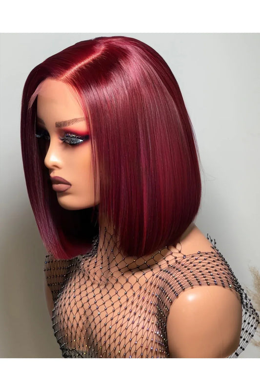 SDD LAYERED BOB WIG (WINE) - Fab Beauty Supplies