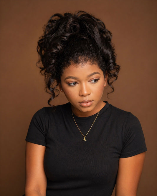 KINKY STRAIGHT NATURAL 360 LACE WIG - Fab Beauty Supplies
