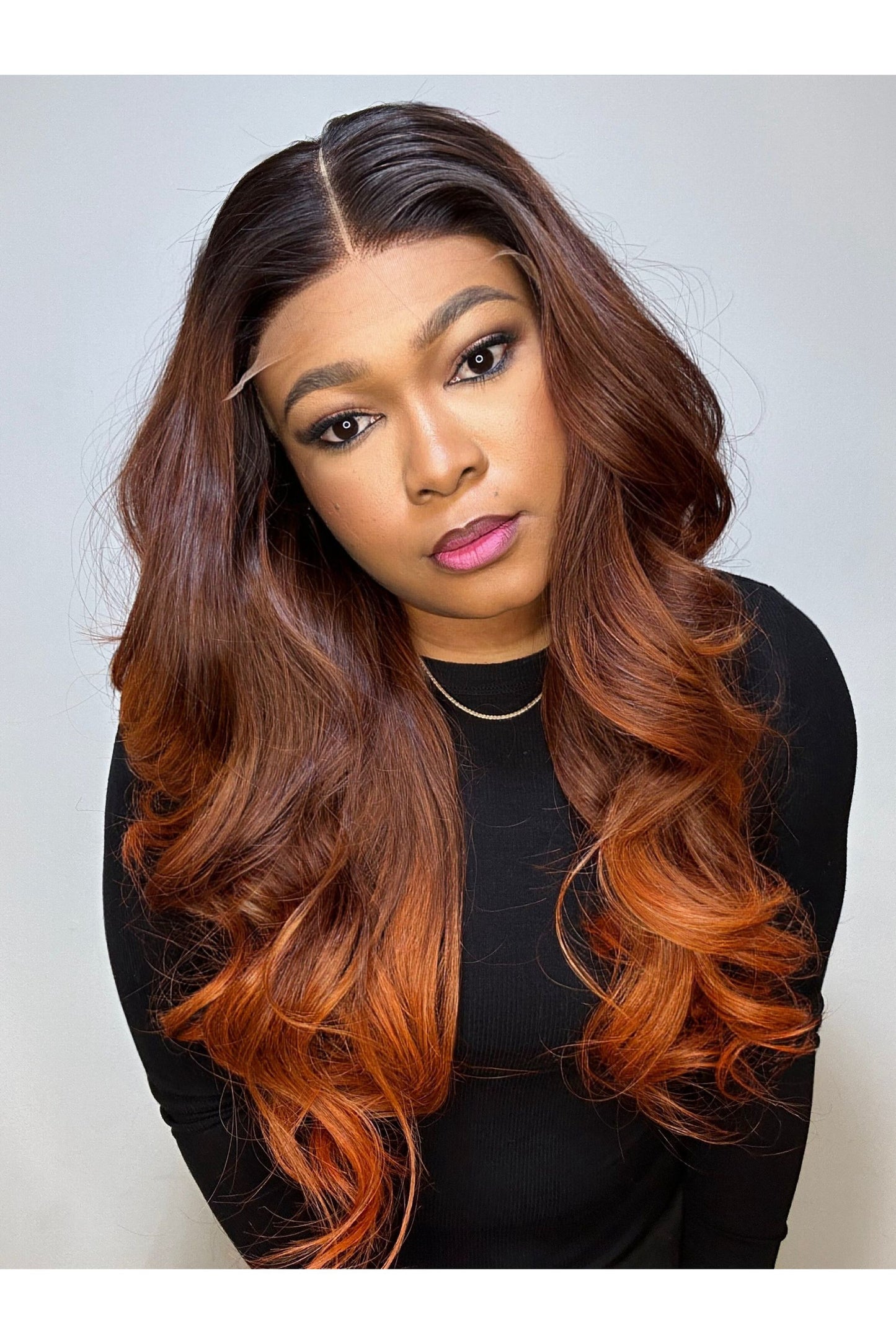 RAW SE WAVY OMBRÉ GINGER LACE WIG - Fab Beauty Supplies