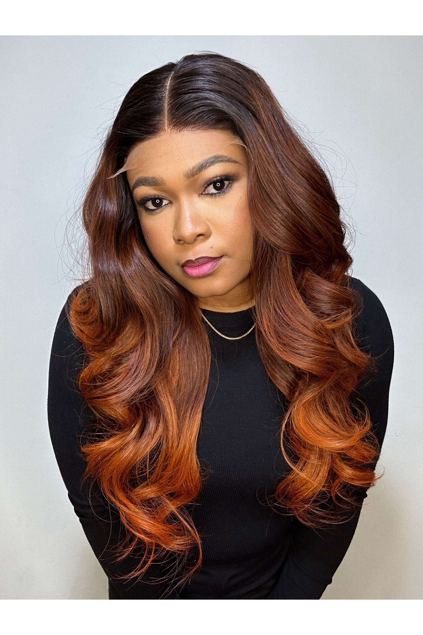RAW SE WAVY OMBRÉ GINGER LACE WIG - Fab Beauty Supplies