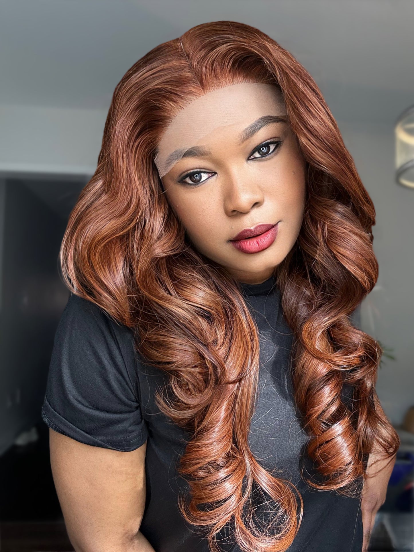 RAW BABY THIN WAVY LACE CLOSURE LUXURY WIG (CUSTOM COLOUR)