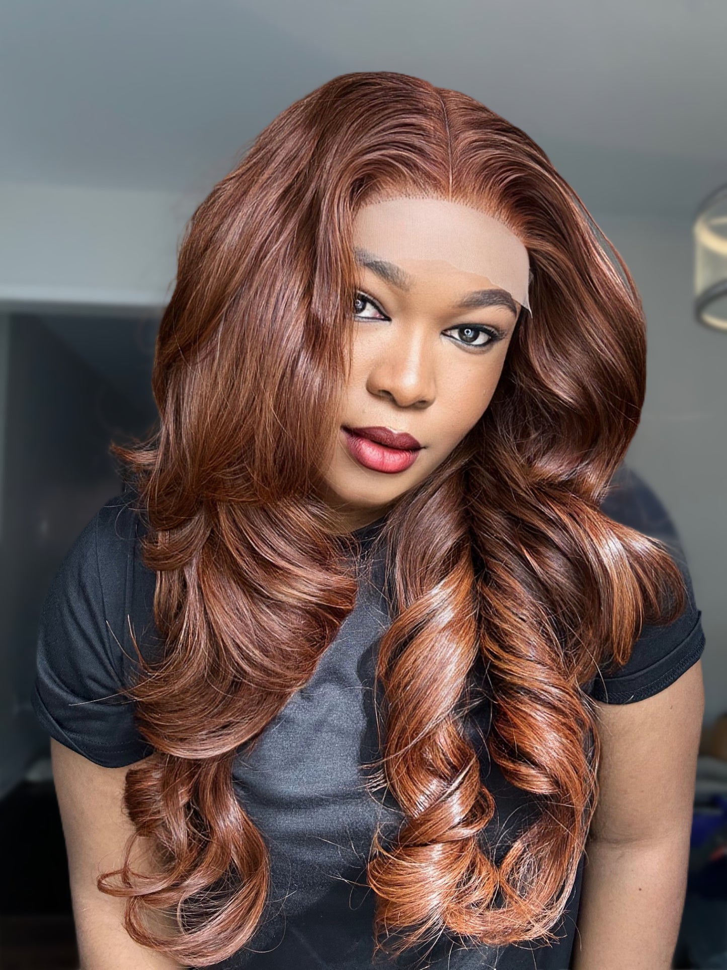 RAW BABY THIN WAVY LACE CLOSURE LUXURY WIG (CUSTOM COLOUR)