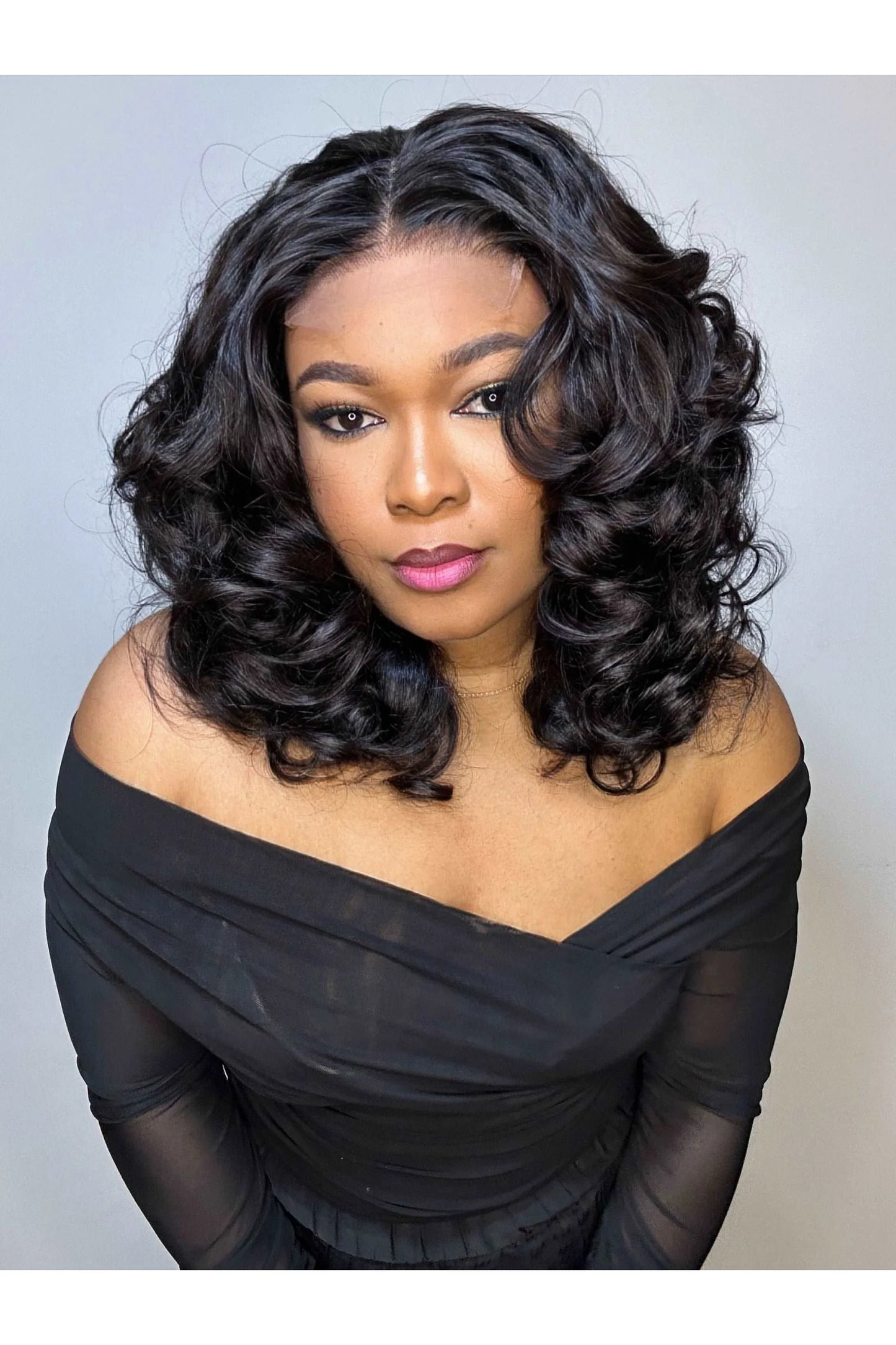 FAB BOUNCY WAVE HD LACE LUXURY WIG - Fab Beauty Supplies
