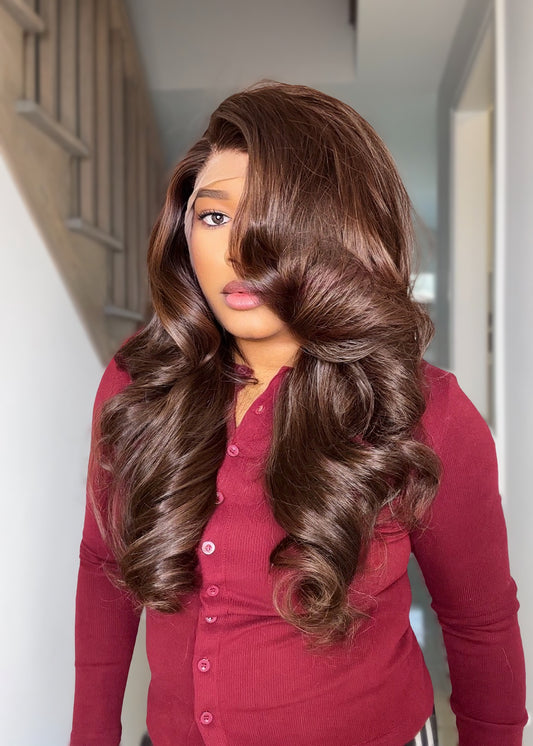 MOCHA LUXE RAW SE WAVY WIG
