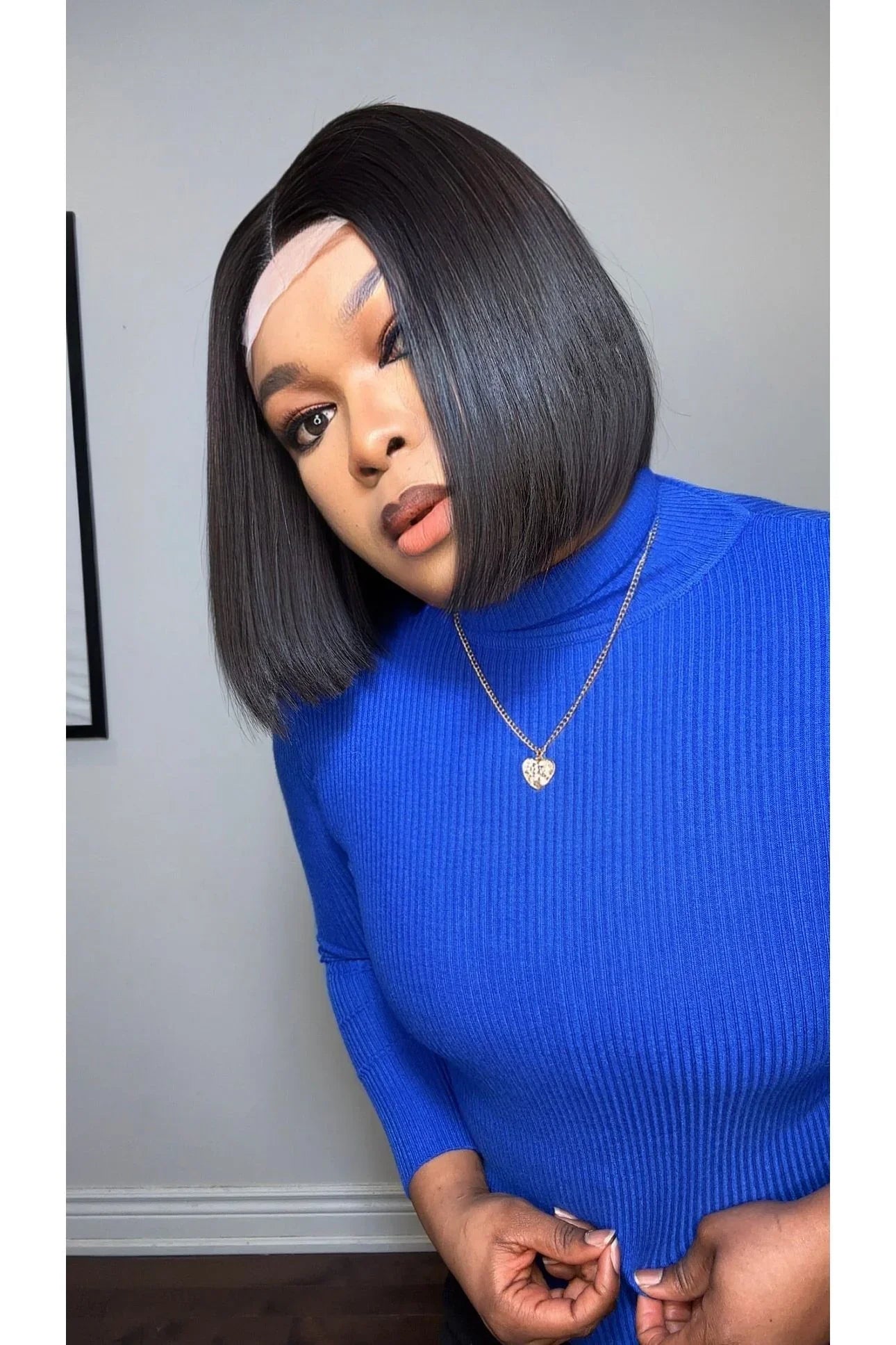 RAW SE LACE CLOSURE BOB WIG
