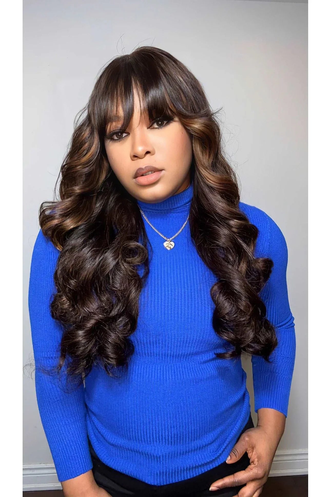 FAB DD LAYERED BODY WAVE GLUELESS HD LACE WIG - Fab Beauty Supplies