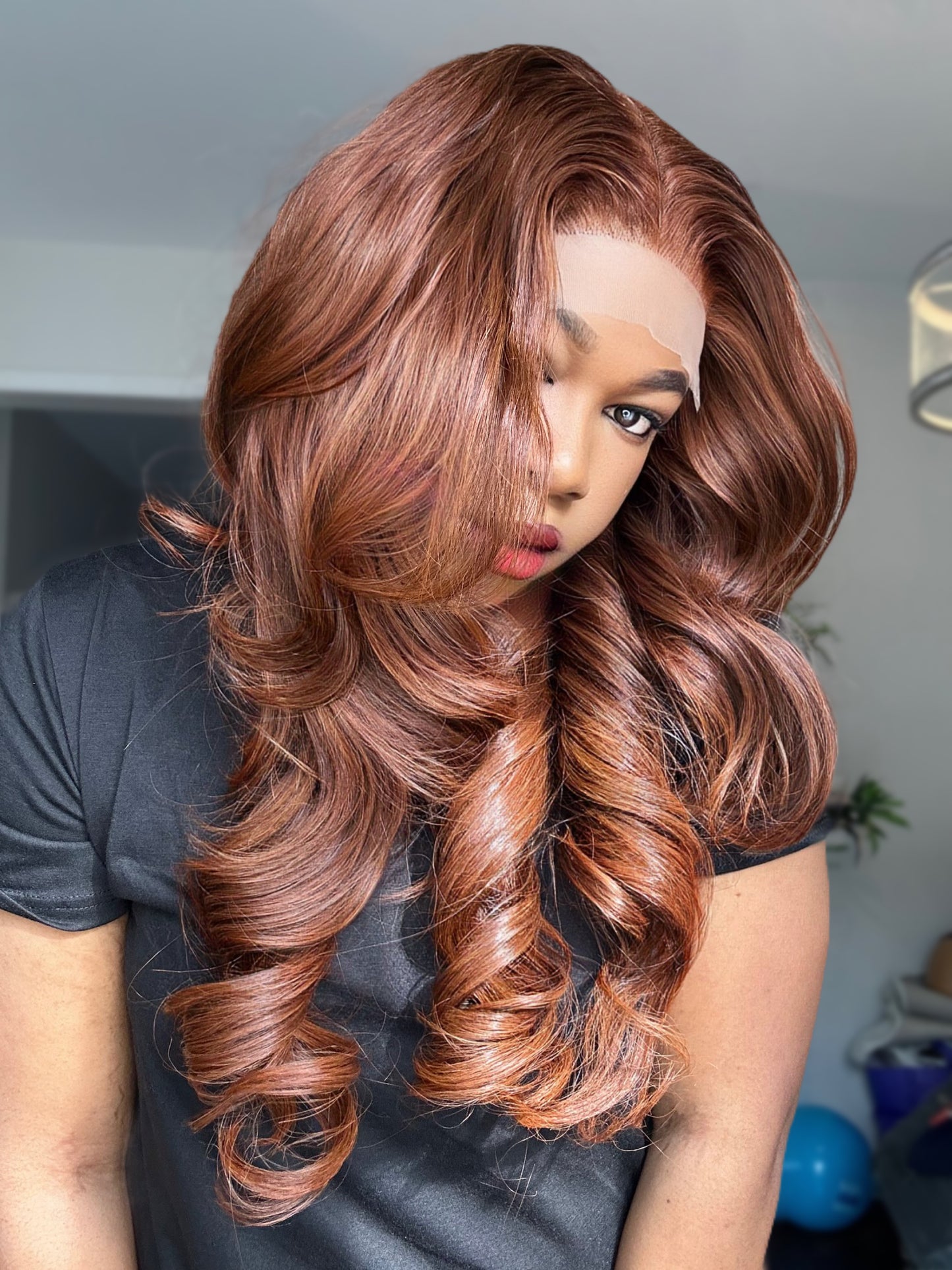 RAW BABY THIN WAVY LACE CLOSURE LUXURY WIG (CUSTOM COLOUR)