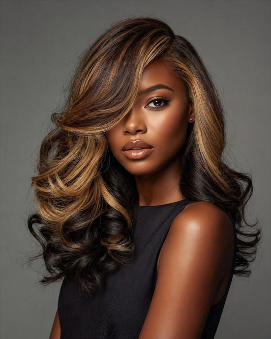 RAW LAYERED SE WAVY LACE FRONTAL WIG (CUSTOM COLOUR) - Fab Beauty Supplies