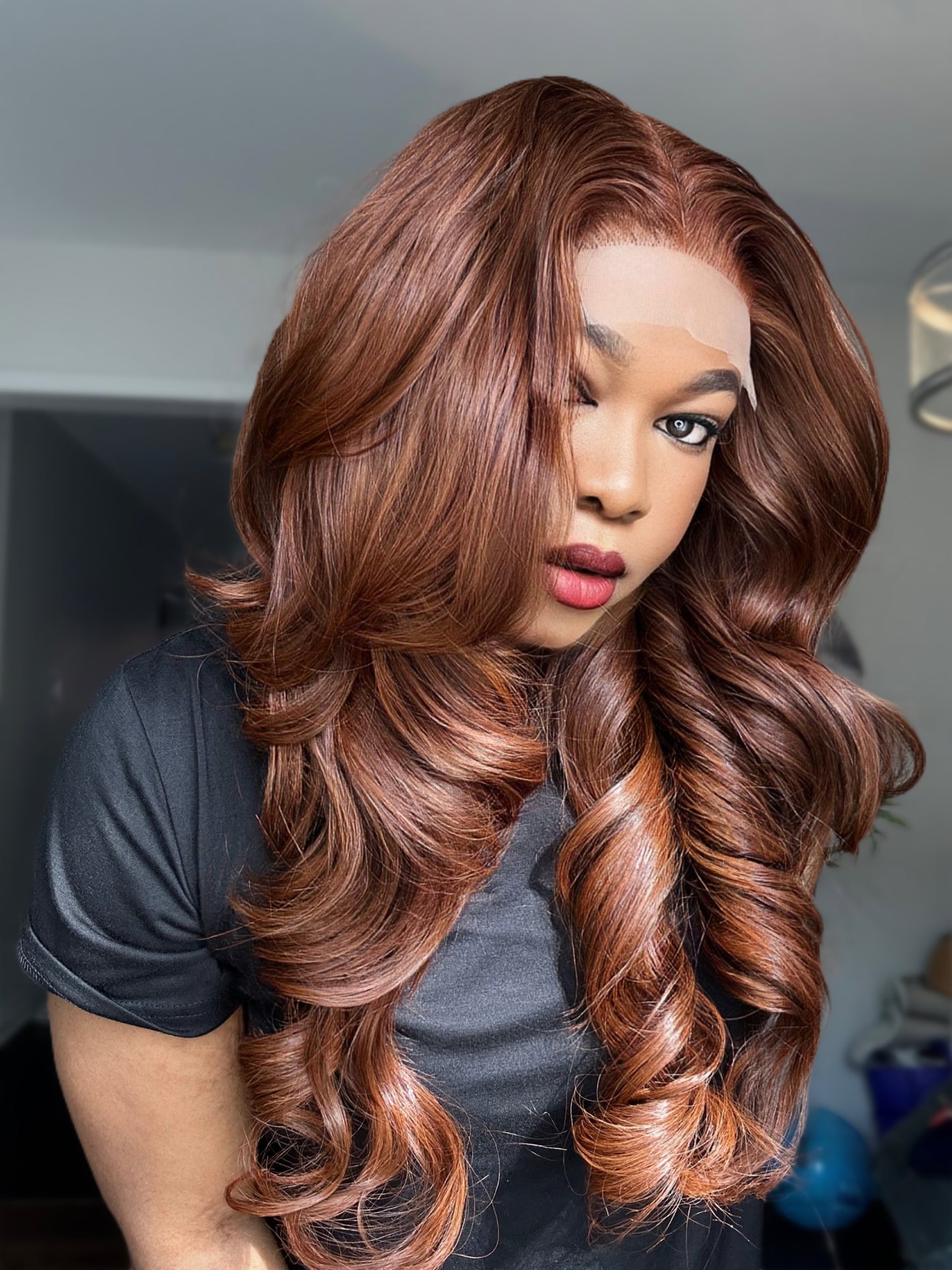 RAW BABY THIN WAVY LACE CLOSURE LUXURY WIG (CUSTOM COLOUR)