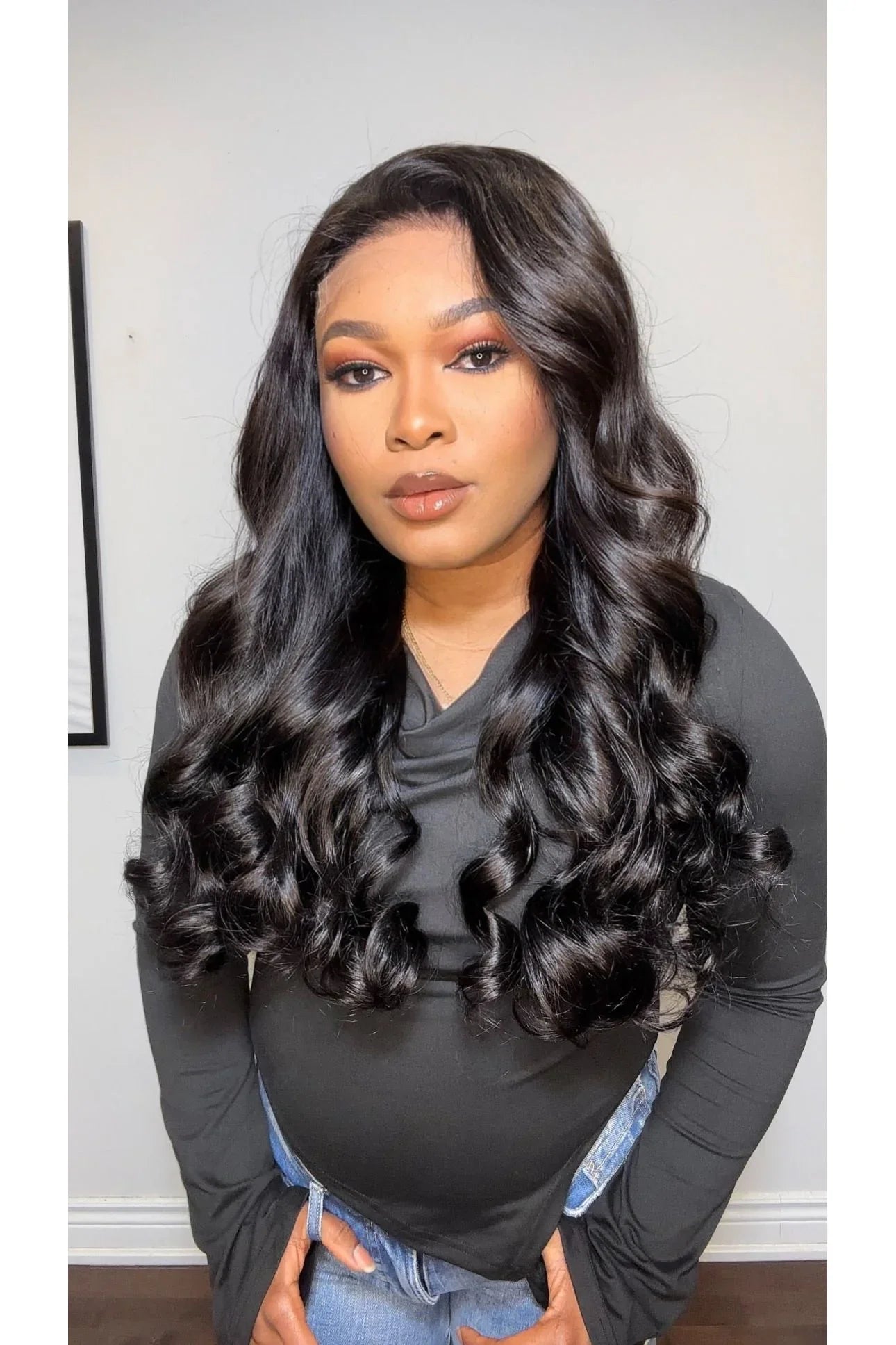 FAB DD SIGNATURE BOUNCY GLUELESS HD LACE WIG