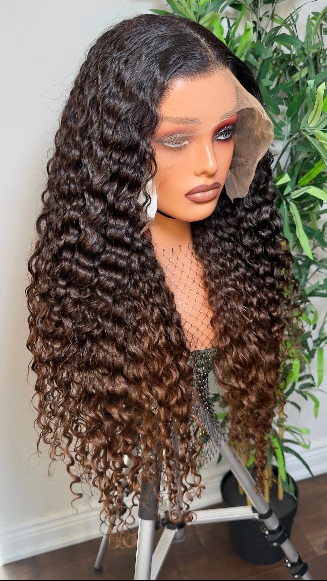 SOUTH EAST RAW CURLY LACE FRONTAL LUXURY WIG