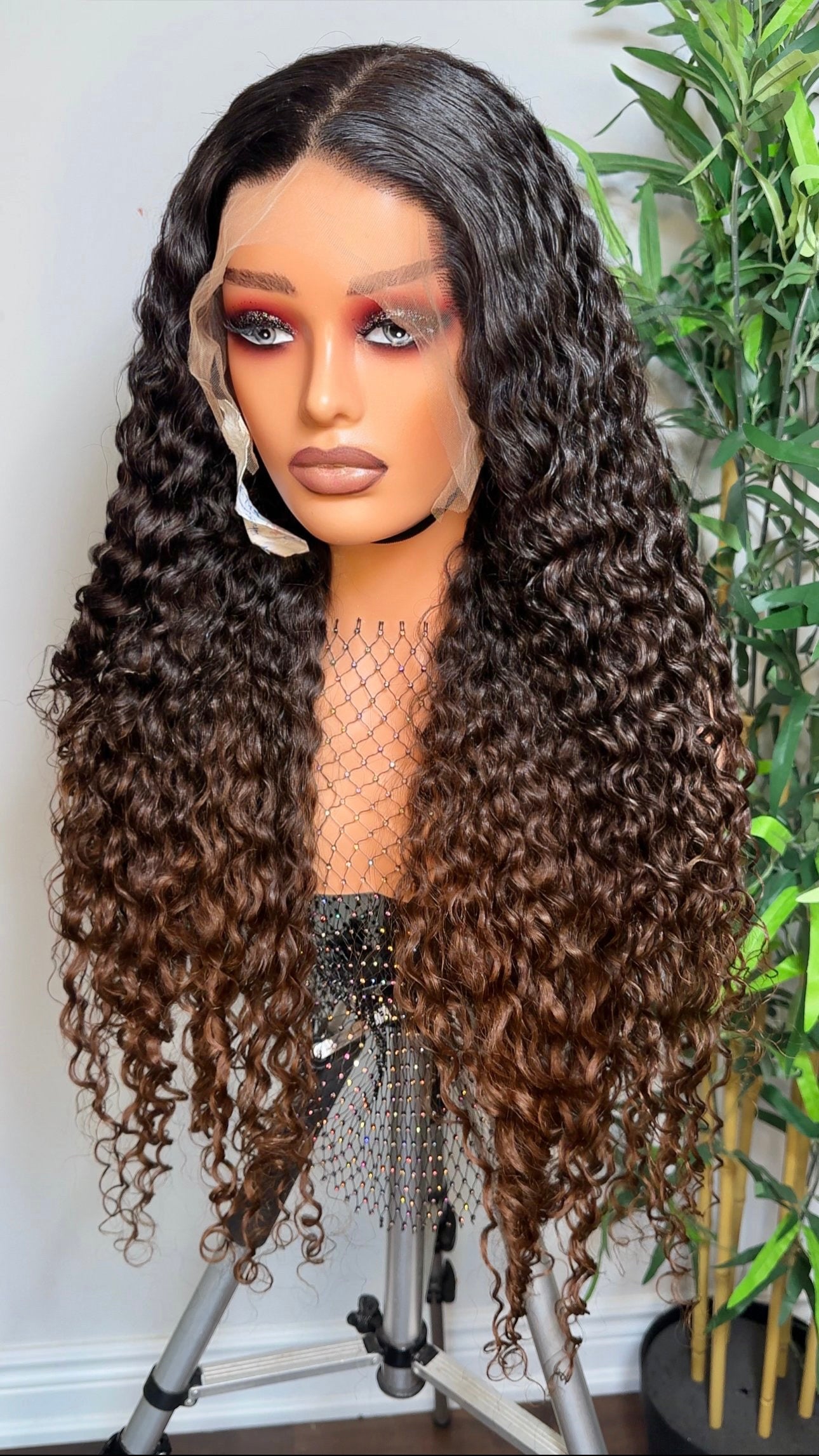 SOUTH EAST RAW CURLY LACE FRONTAL LUXURY WIG