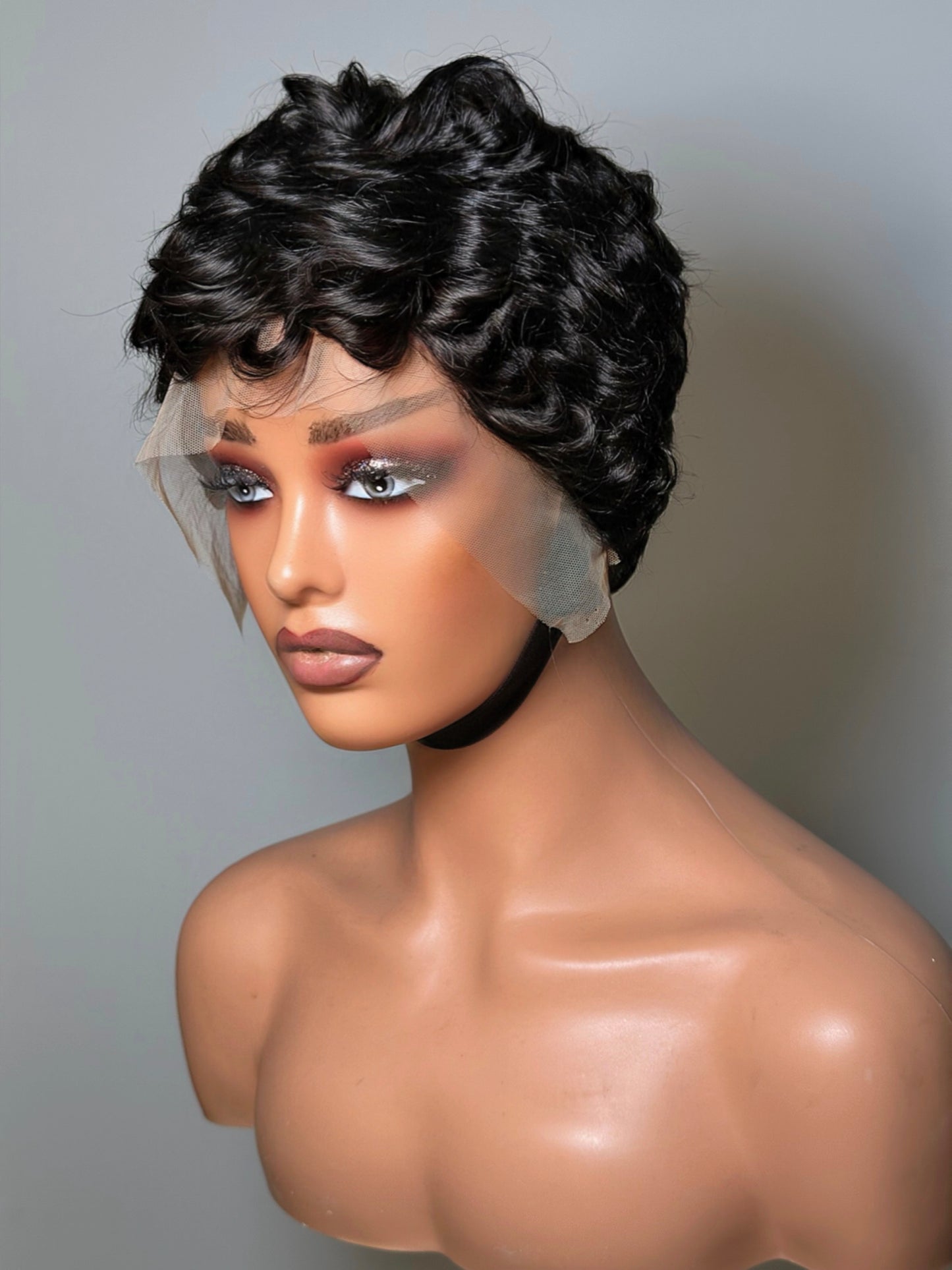 TAPERED PIXIE CUT FRONTAL WIG