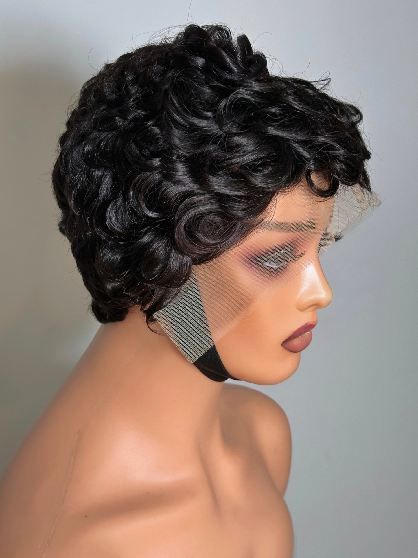 TAPERED PIXIE CUT FRONTAL WIG