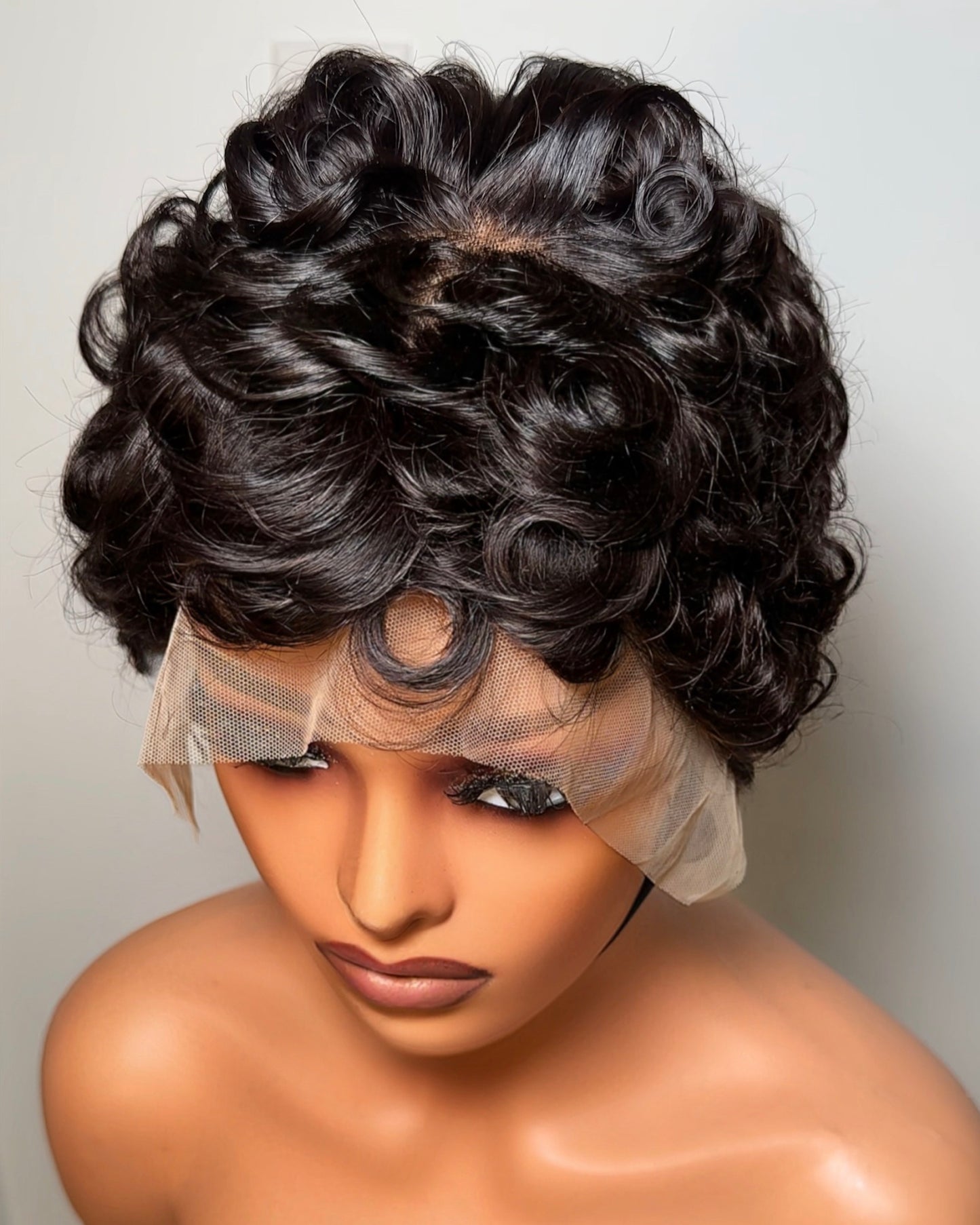 TAPERED PIXIE CUT FRONTAL WIG