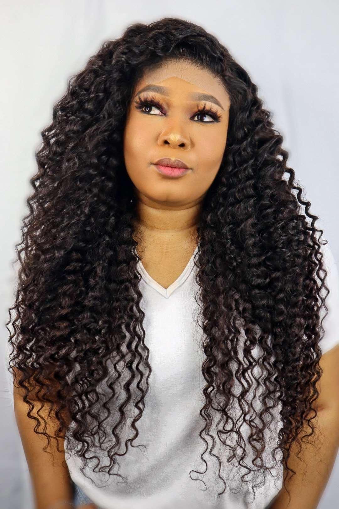 FAB DEEP WAVE LACE FRONTAL LUXURY WIG - Fab Beauty Supplies