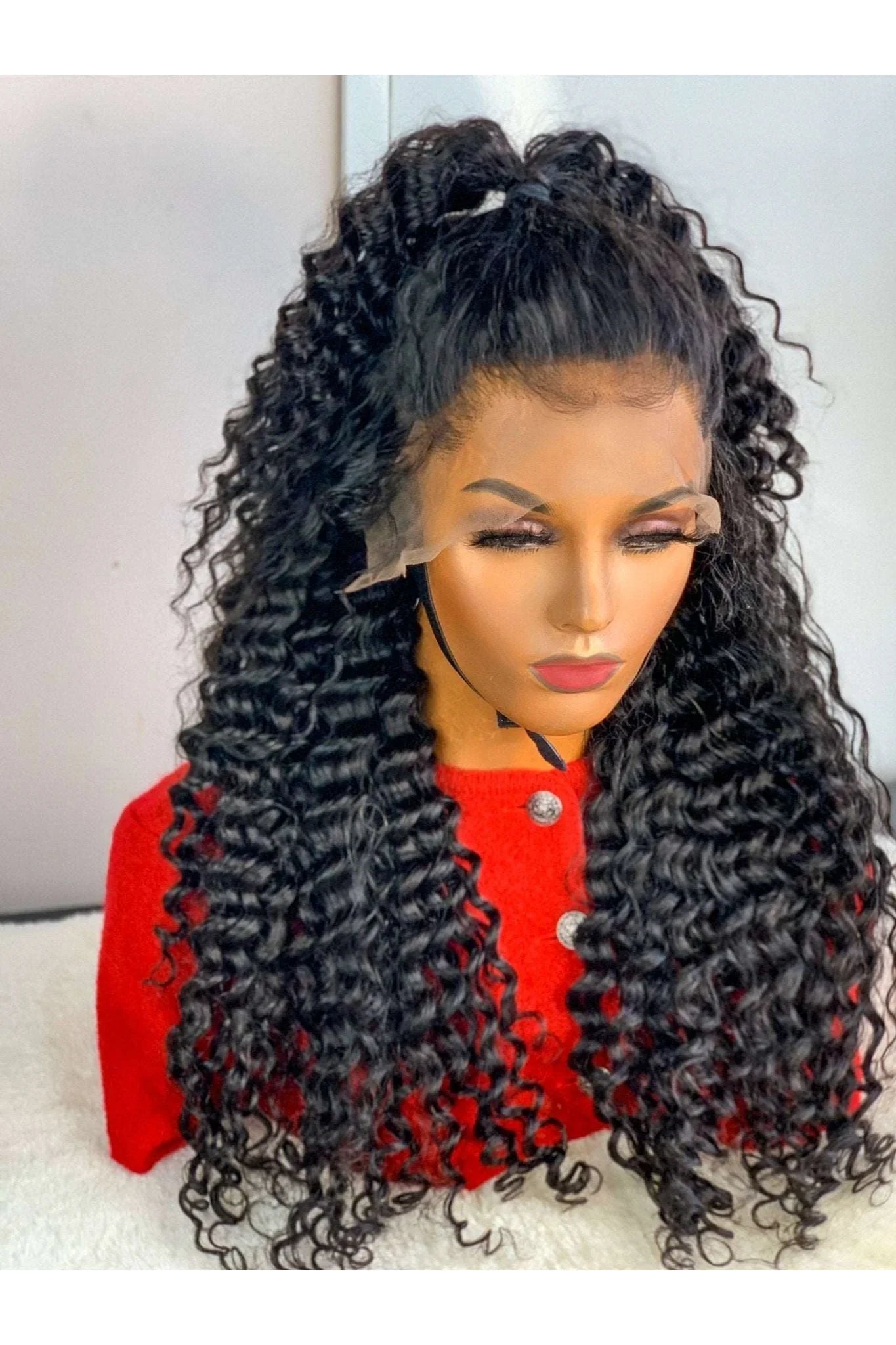 FAB DEEP WAVE LACE FRONTAL LUXURY WIG - Fab Beauty Supplies