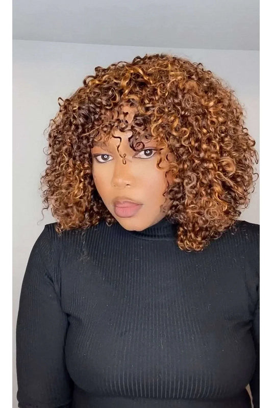 FAB DOUBLE DRAWN CANDY CURLS LUXURY WIG (HIGHLIGHTS) - Fab Beauty Supplies