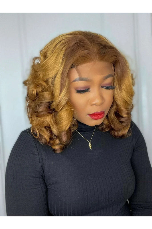 FAB DOUBLE DRAWN PLUSH BOUNCY LUXURY WIG (CUSTOM COLOUR) - Fab Beauty Supplies