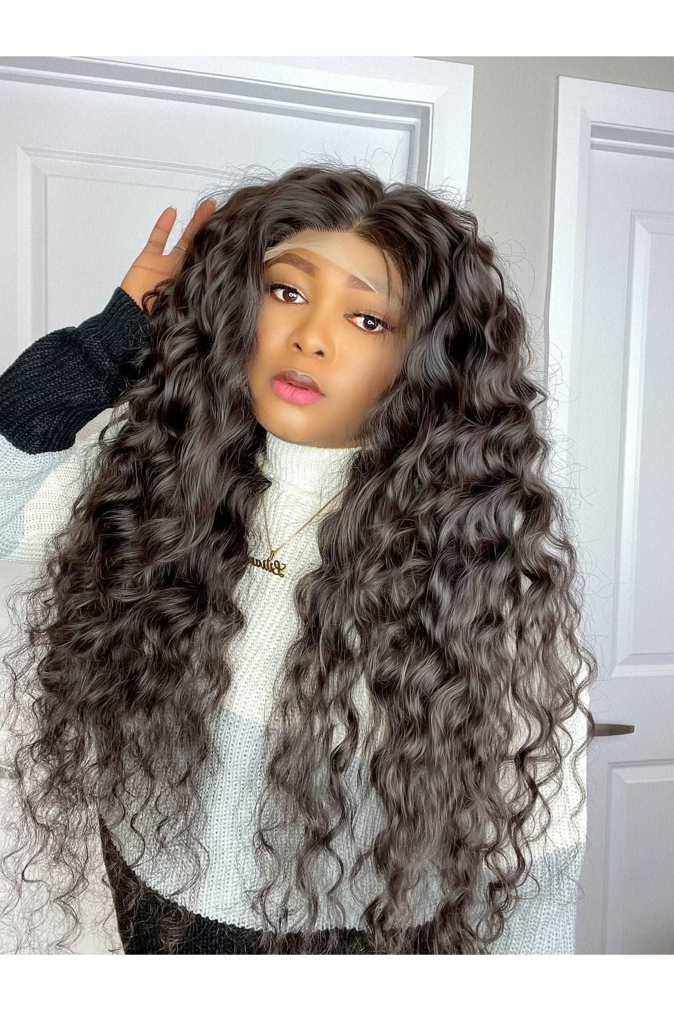 FAB DOUBLE DRAWN RAW OCEAN WAVY LUXURY WIG - Fab Beauty Supplies