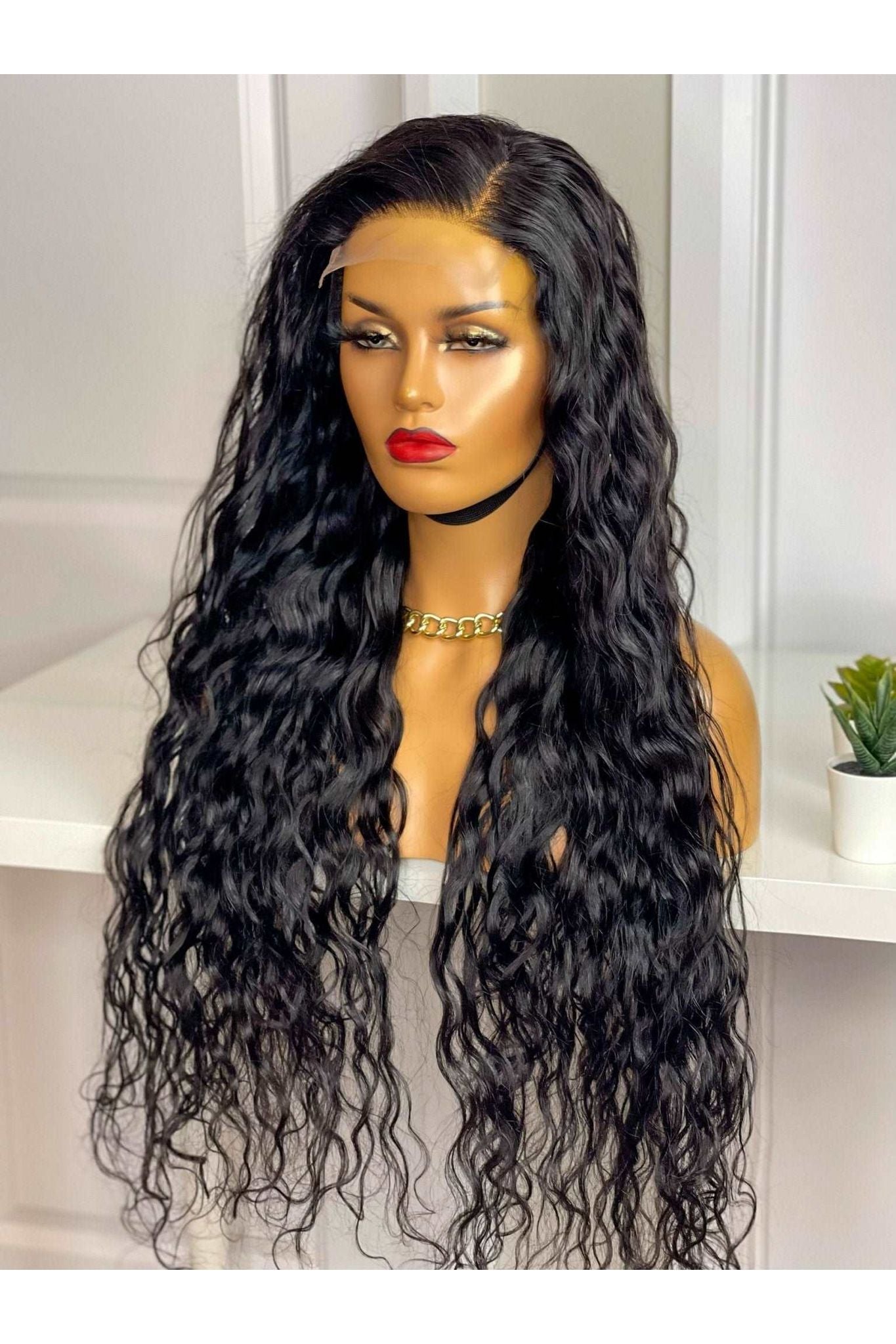 FAB NATURAL WAVE LUXURY LACE CLOSURE WIG - Fab Beauty Supplies