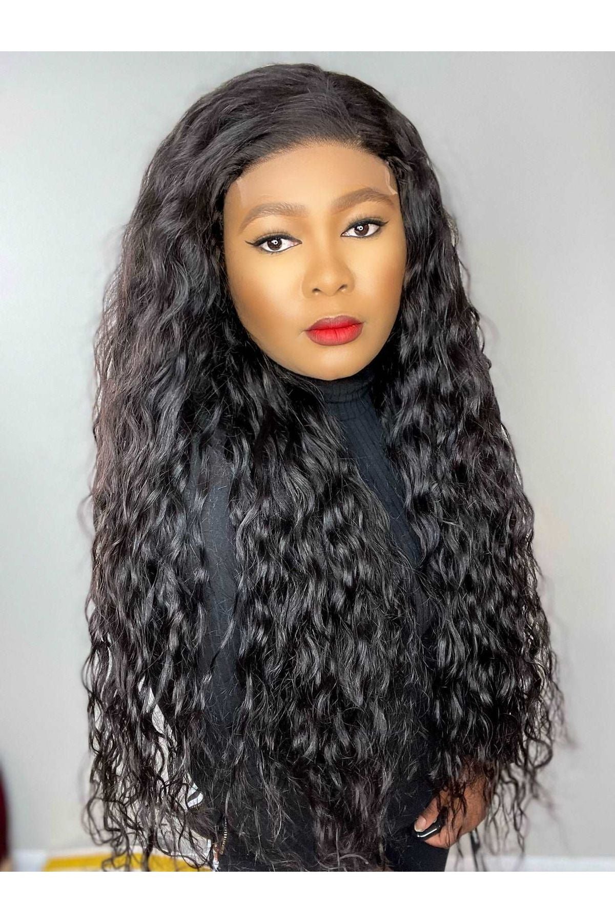 FAB NATURAL WAVE LUXURY LACE CLOSURE WIG - Fab Beauty Supplies