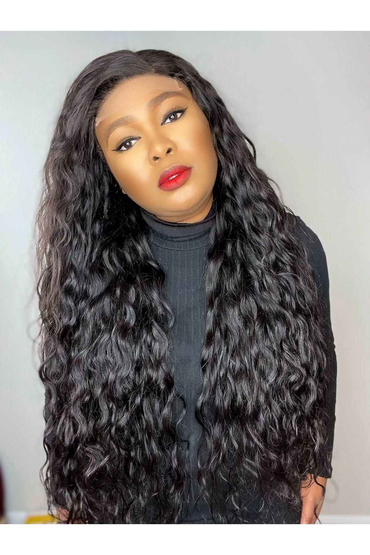 FAB NATURAL WAVE LUXURY LACE CLOSURE WIG - Fab Beauty Supplies