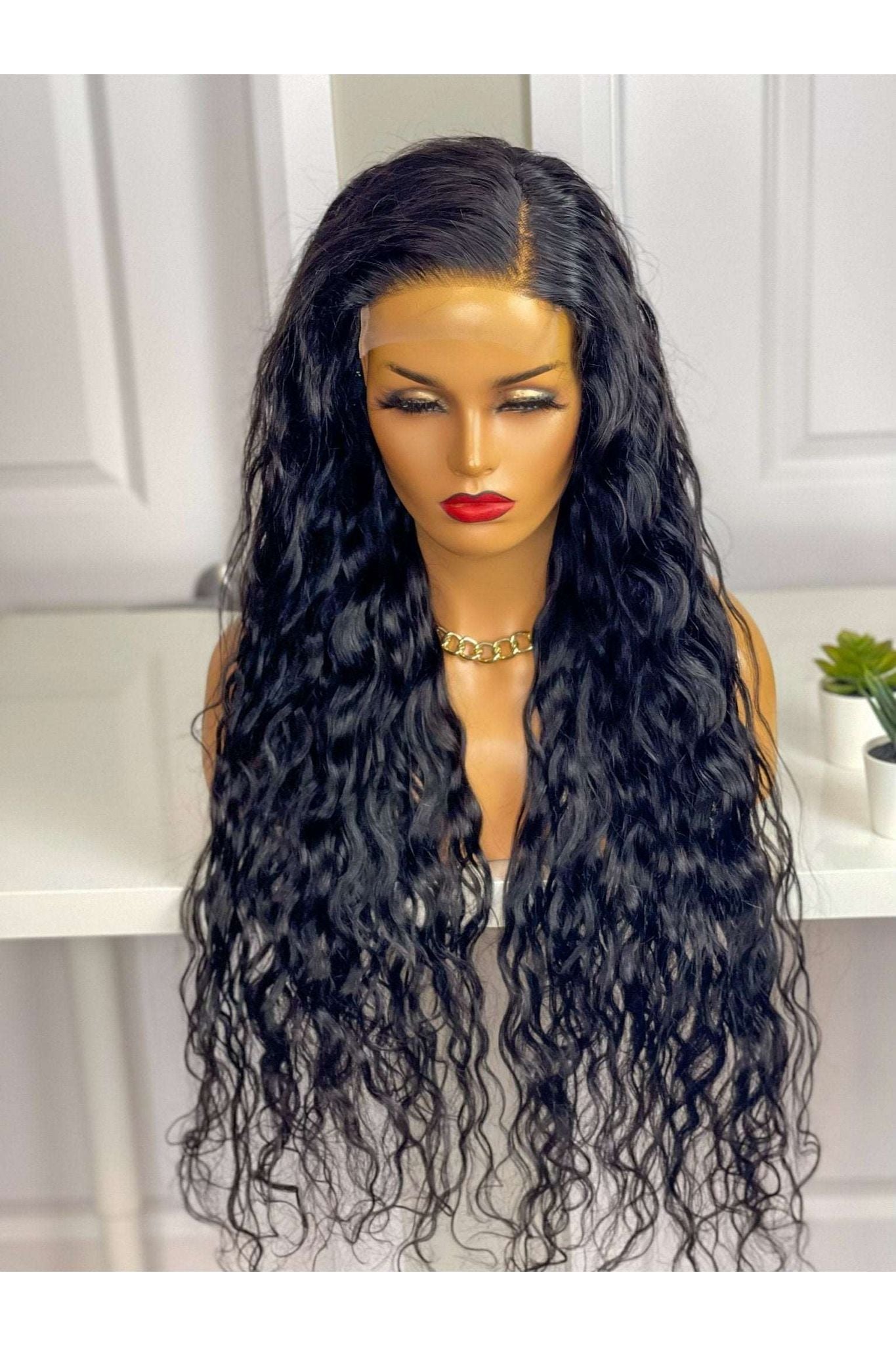 FAB NATURAL WAVE LUXURY LACE CLOSURE WIG - Fab Beauty Supplies