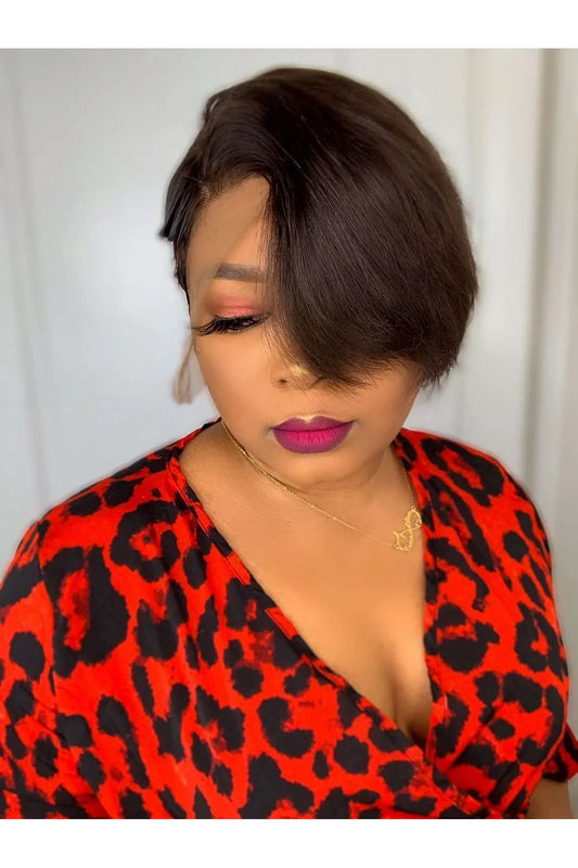 FAB PIXIE SIDE CUT FULL LACE LUXURY WIG - Fab Beauty Supplies
