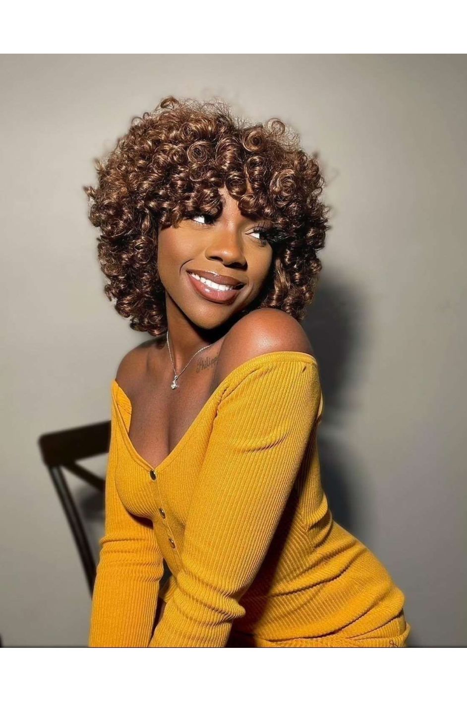 FAB SDD BARBIE CURLS LUXURY WIG (CHESTNUT BROWN) - Fab Beauty Supplies