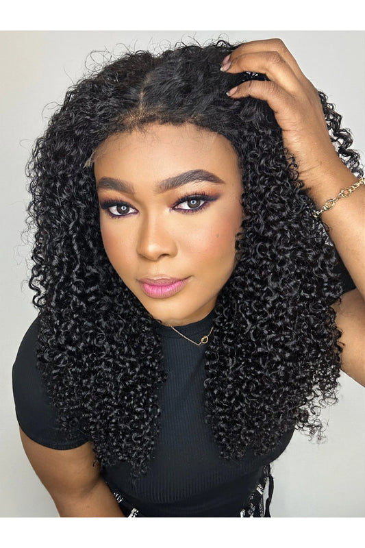 FAB TIGHT CURLY 4C EDGE GLUELESS HD LACE WIG - Fab Beauty Supplies