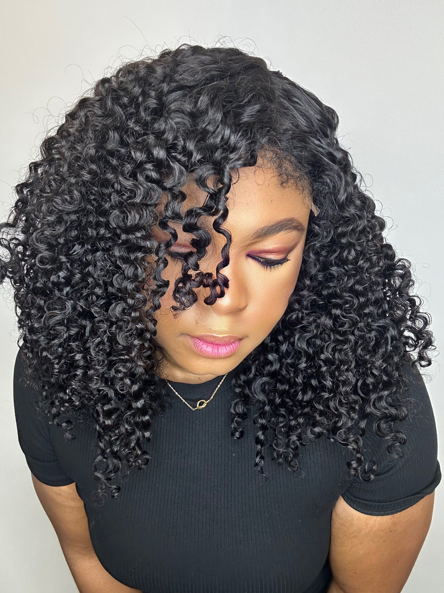 FAB KINKY COILS EDGE GLUELESS HD LACE WIG