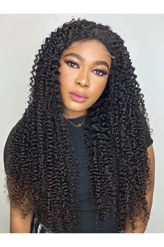 FAB MILAN CURLS 4C EDGE GLUELESS HD LACE WIG - Fab Beauty Supplies