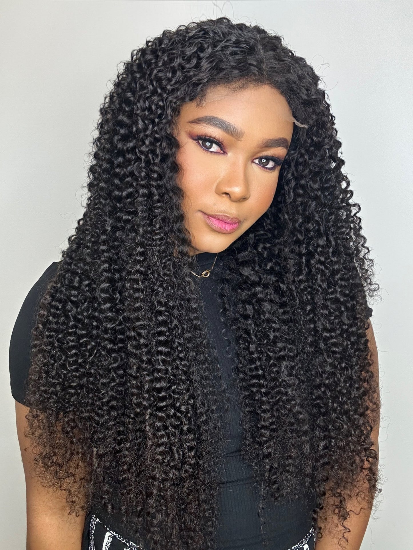 FAB MILAN CURLS 4C EDGE GLUELESS HD LACE WIG