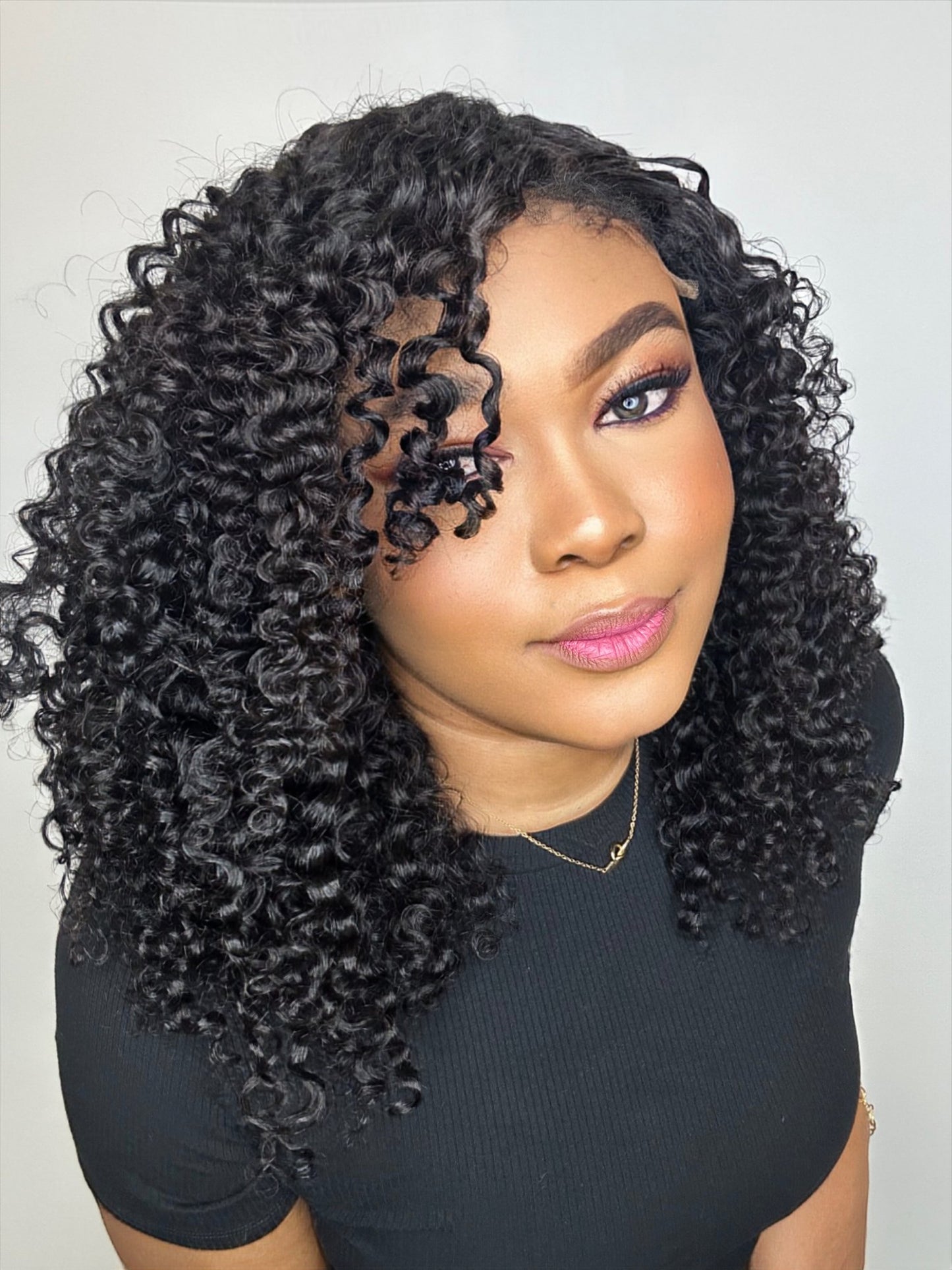 FAB KINKY COILS EDGE GLUELESS HD LACE WIG