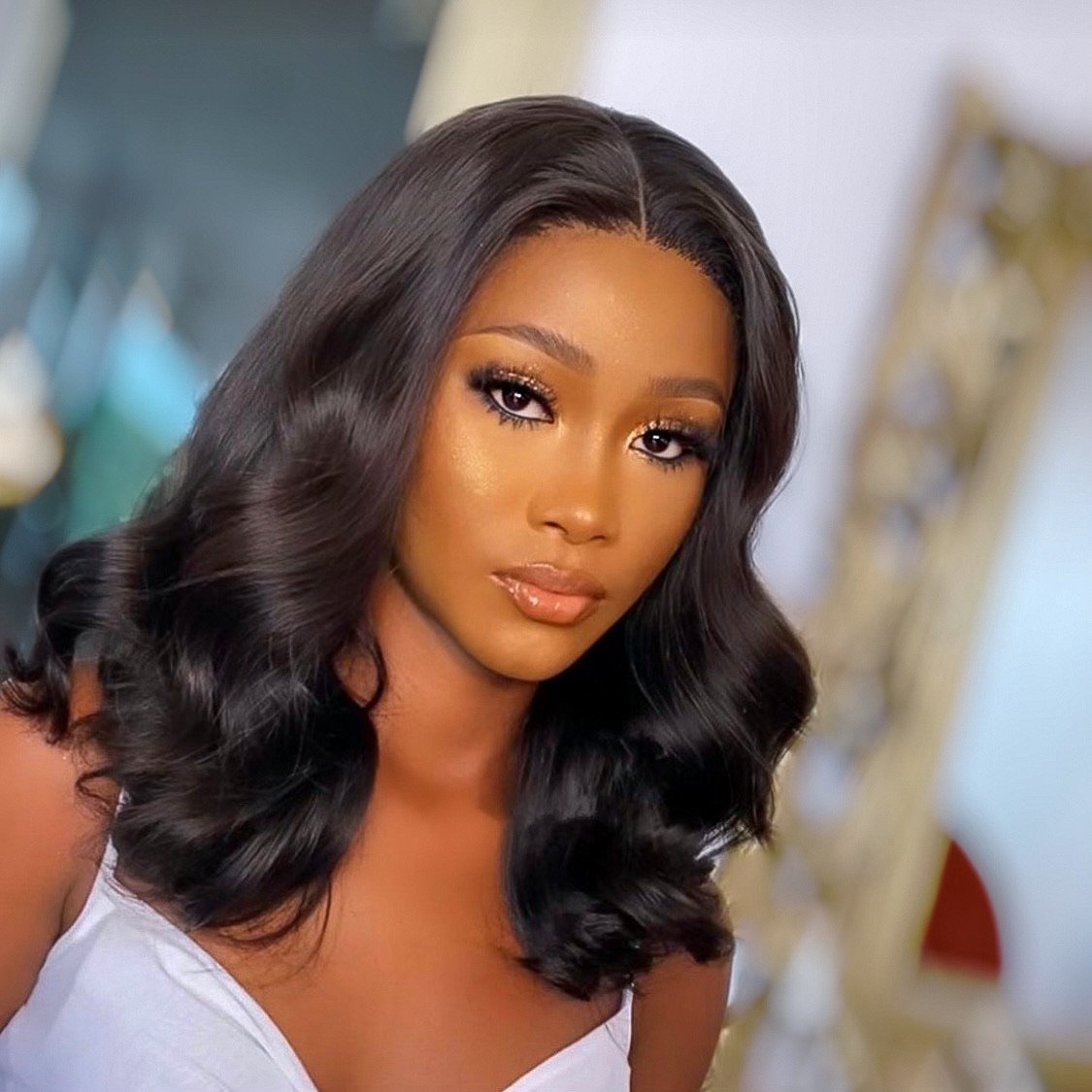 FAB DOUBLE DRAWN CLASSIC WAVE LUXURY LACE CLOSURE WIG - Fab Beauty Supplies