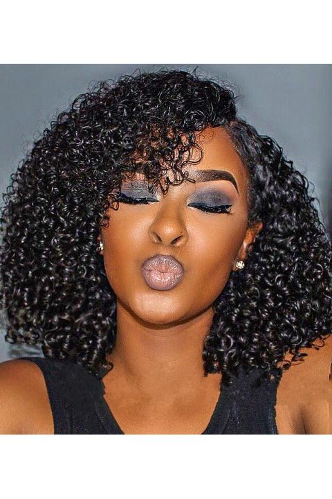 FAB DOUBLE DRAWN TIGHT CURLS LACE FRONTAL LUXURY WIG - Fab Beauty Supplies