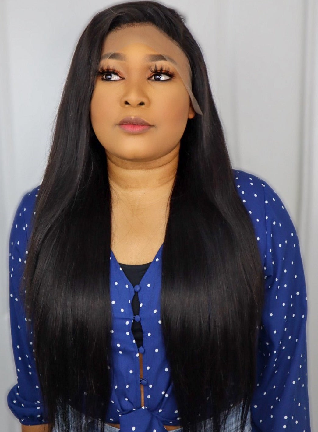 FAB SILKY STRAIGHT LACE FRONTAL LUXURY WIG - Fab Beauty Supplies