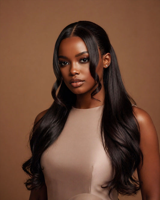 LUXE STRAIGHT HD LACE FRONTAL WIG