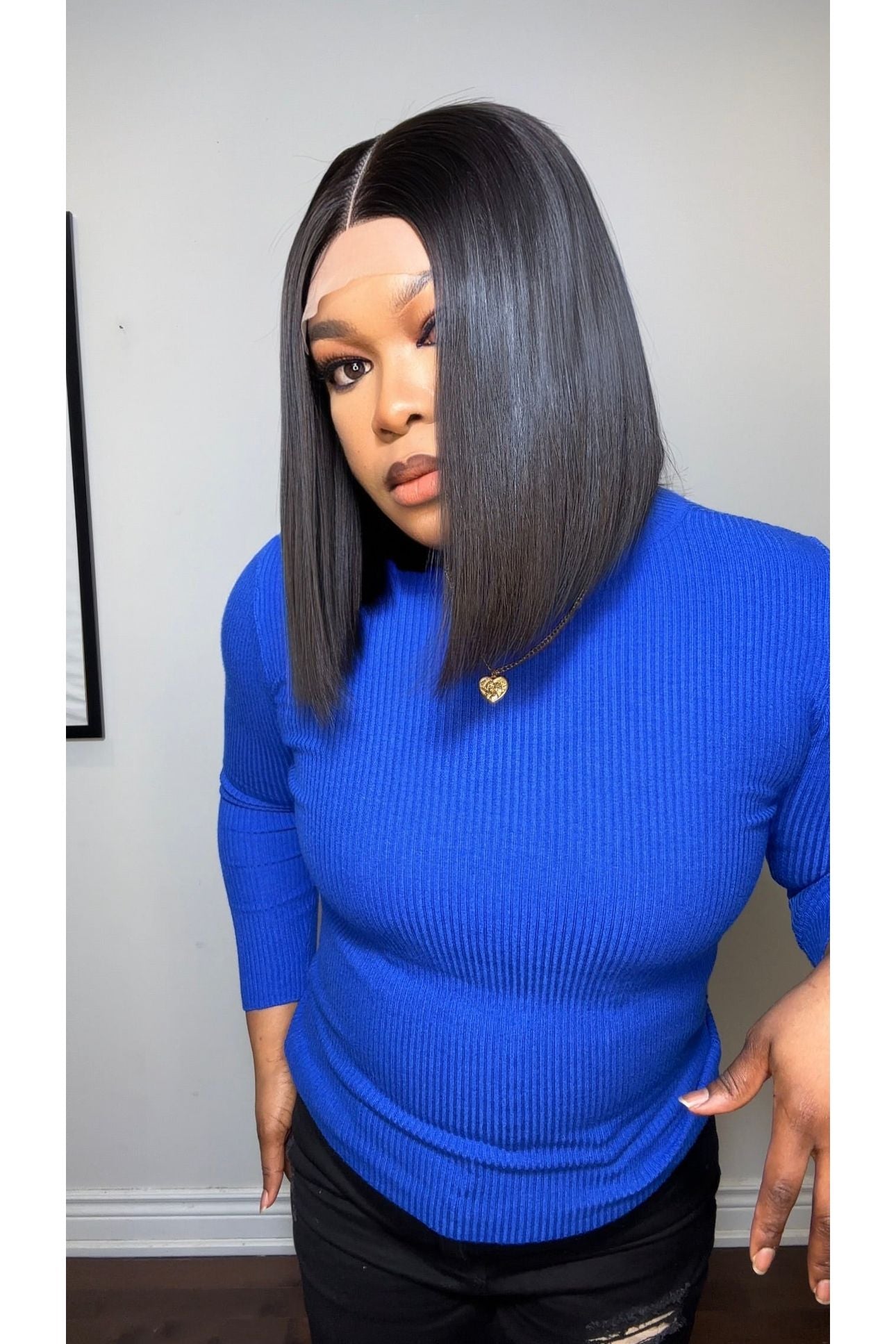 RAW SE LACE CLOSURE BOB WIG