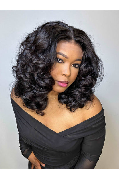 FAB BOUNCY WAVE HD LACE LUXURY WIG - Fab Beauty Supplies