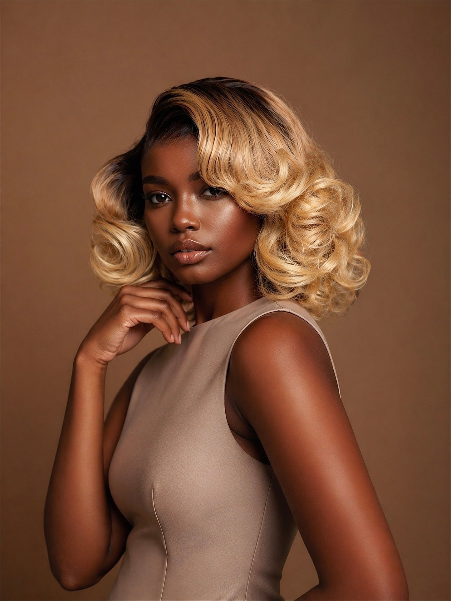 HONEY BLONDE LACE FRONTAL BOB WIG - Fab Beauty Supplies
