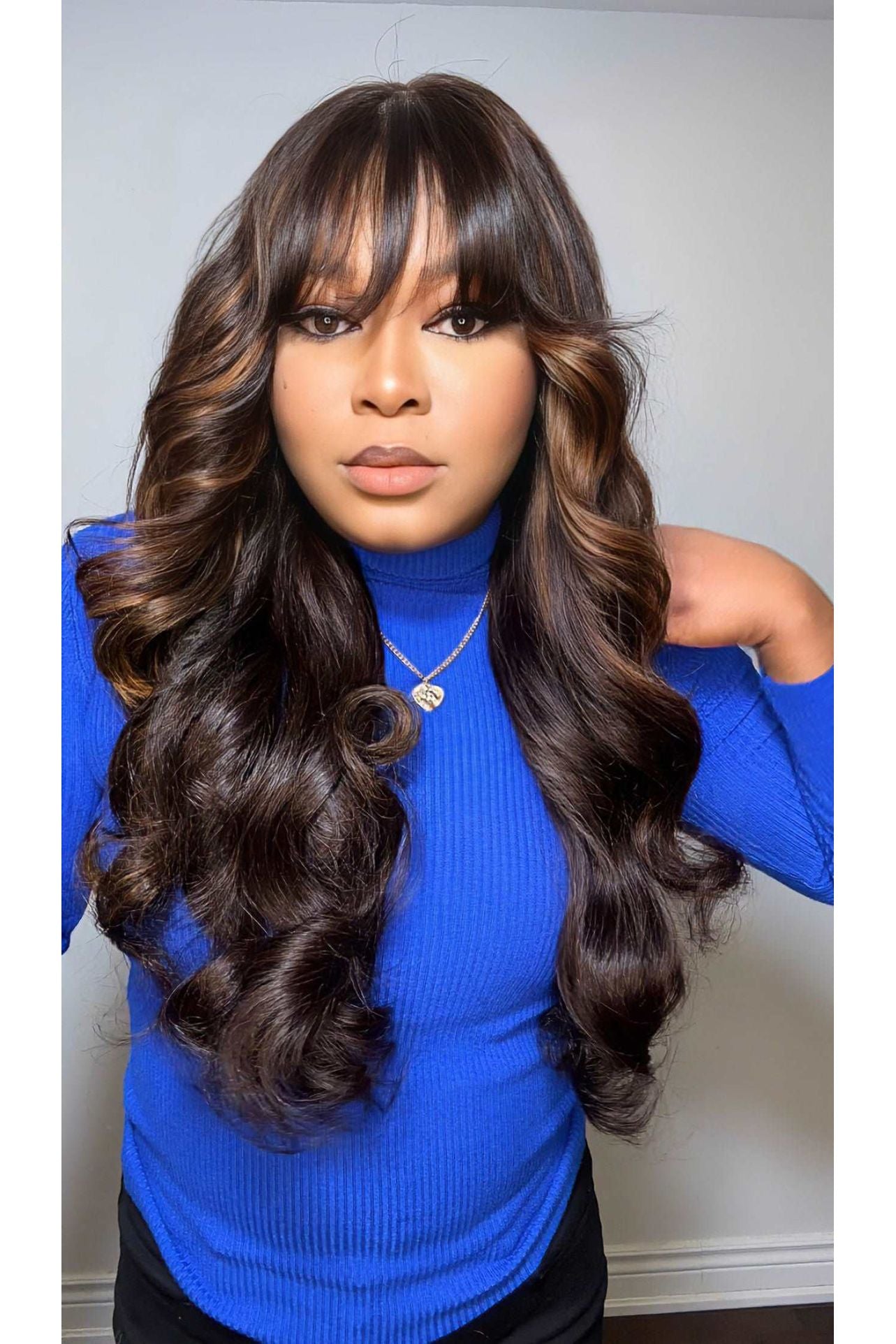 FAB DD LAYERED BODY WAVE GLUELESS HD LACE WIG - Fab Beauty Supplies