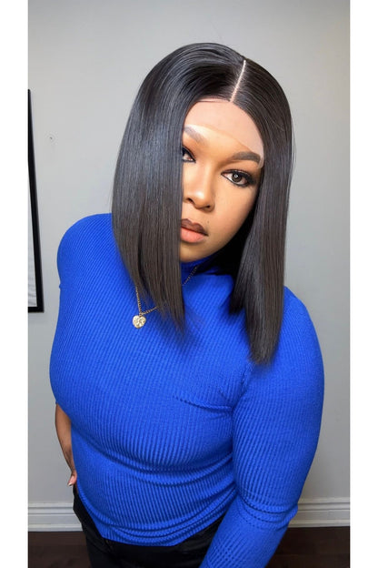 RAW SE LACE CLOSURE BOB WIG