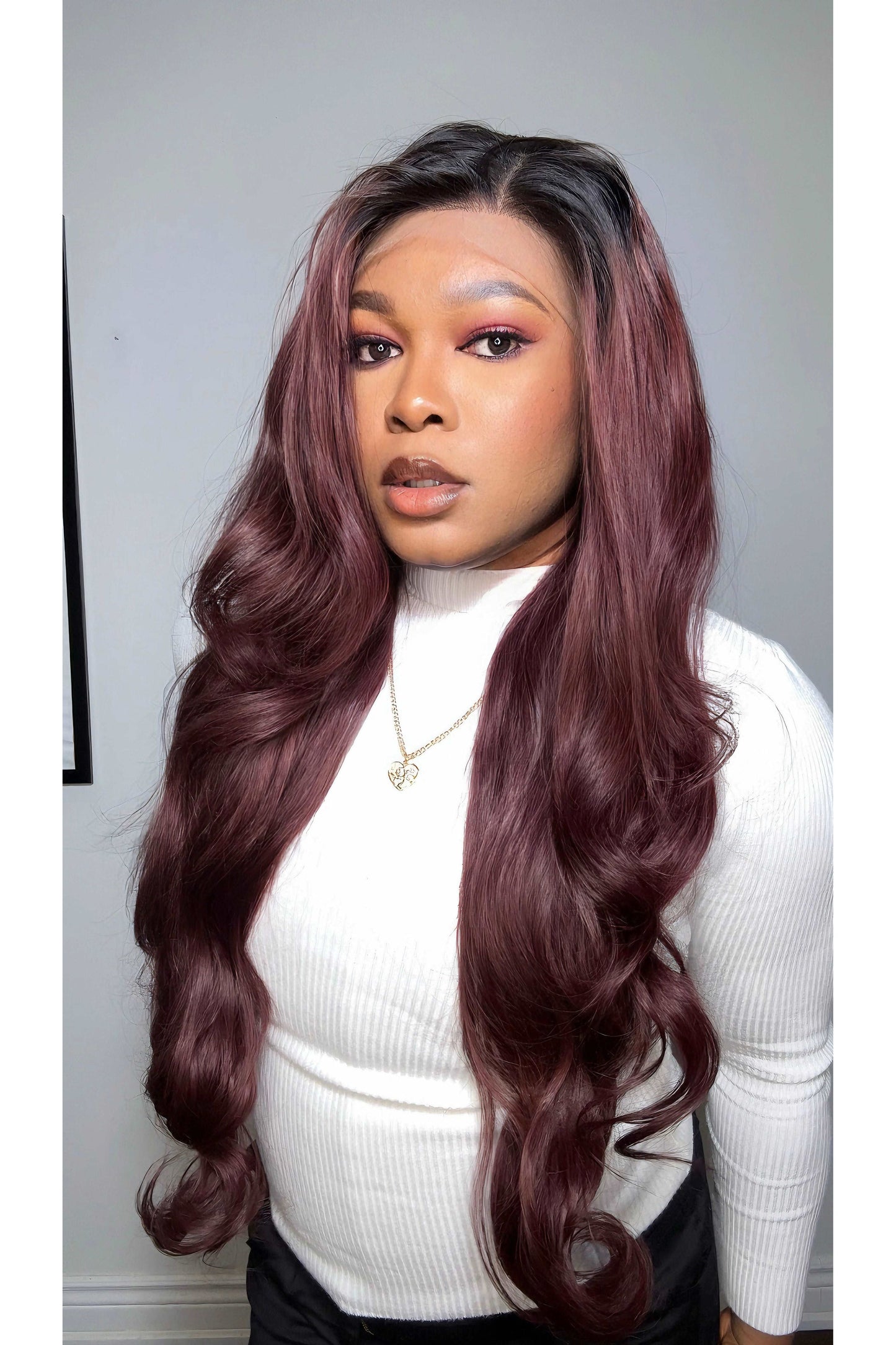 FAB LAYERED BODY WAVE GLUELESS HD LACE FRONTAL WIG - Fab Beauty Supplies